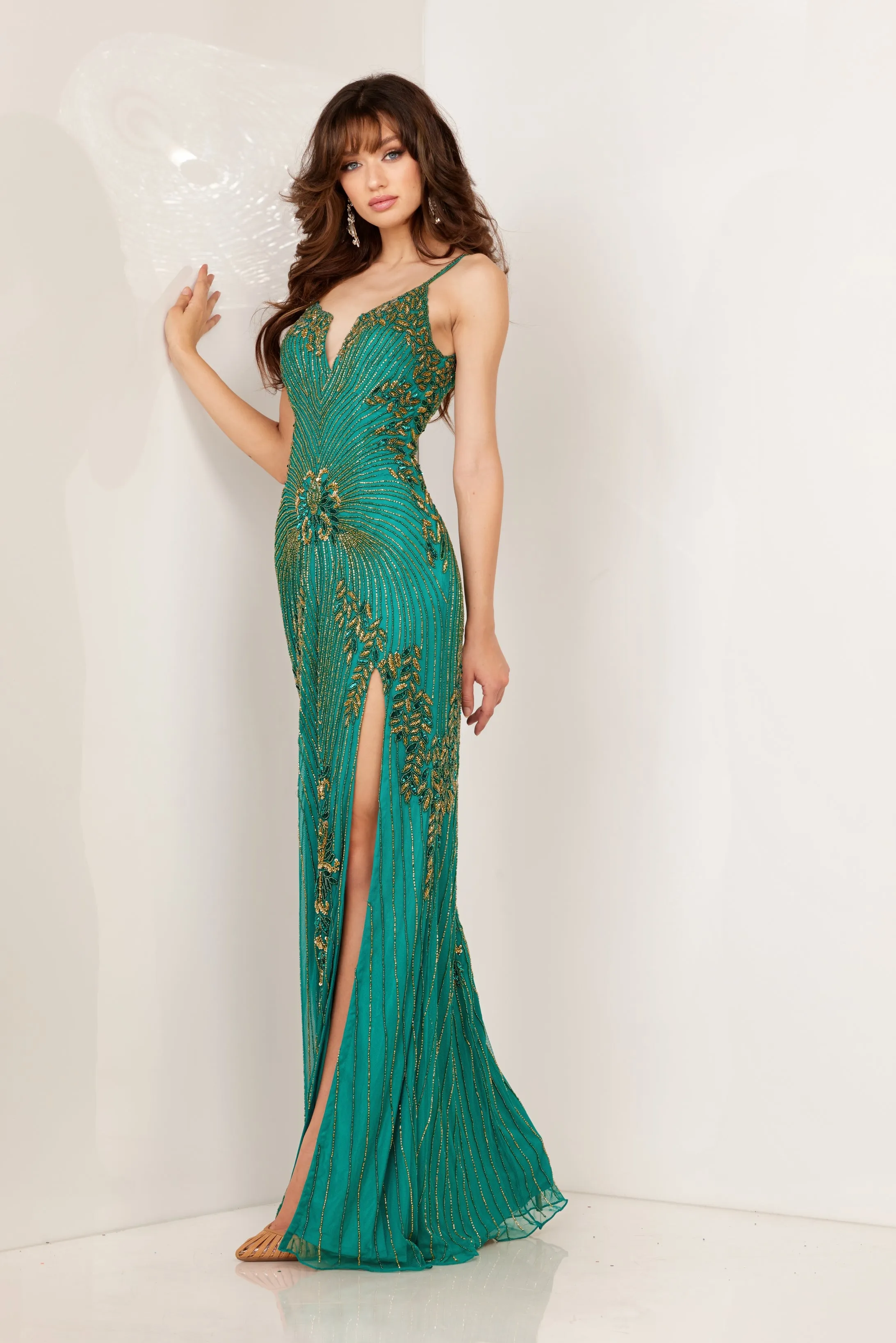 Aleta 1275 Formal Prom Long Fitted Dress