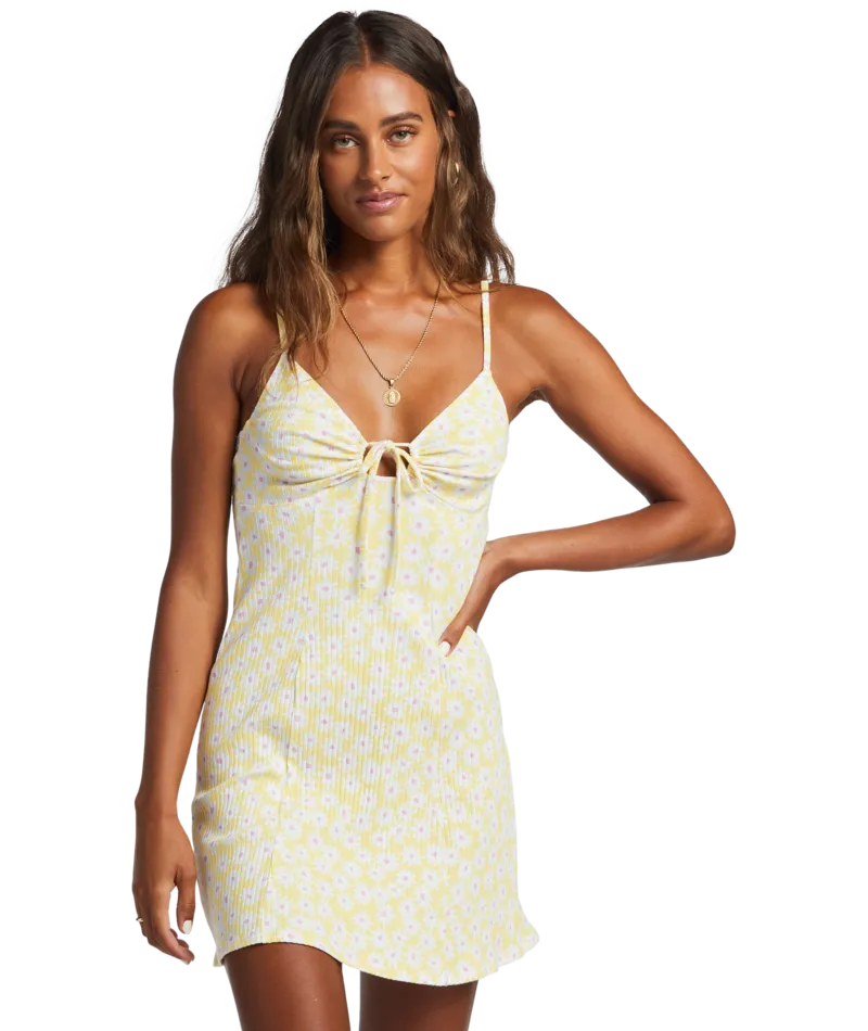 Billabong Sunny Garden Dress-Sunbeam