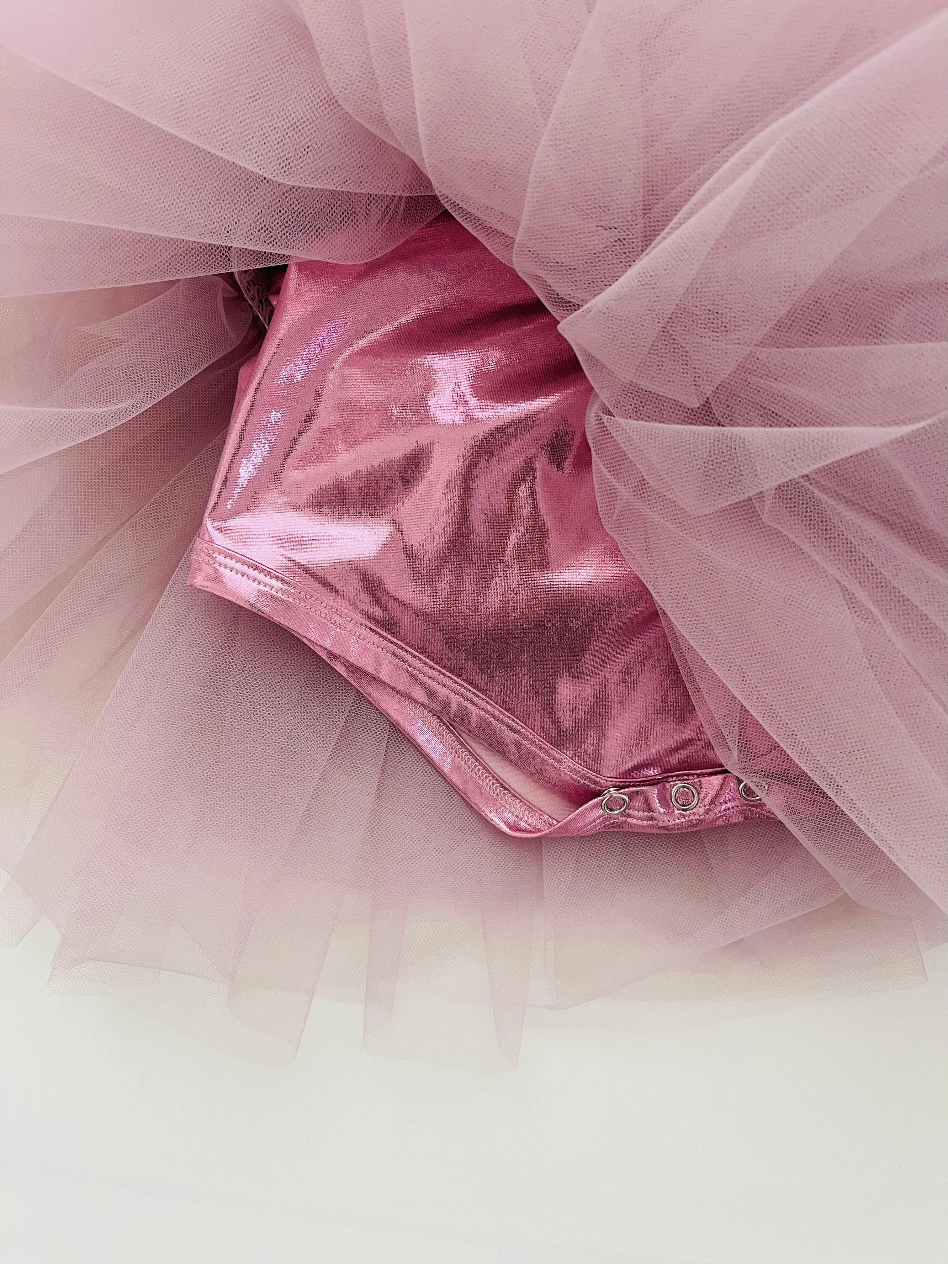 DOLLY TIMELESS METALLIC TUTU DRESS pink