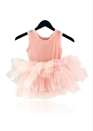 DOLLY TIMELESS VELVET TUTU DRESS pink