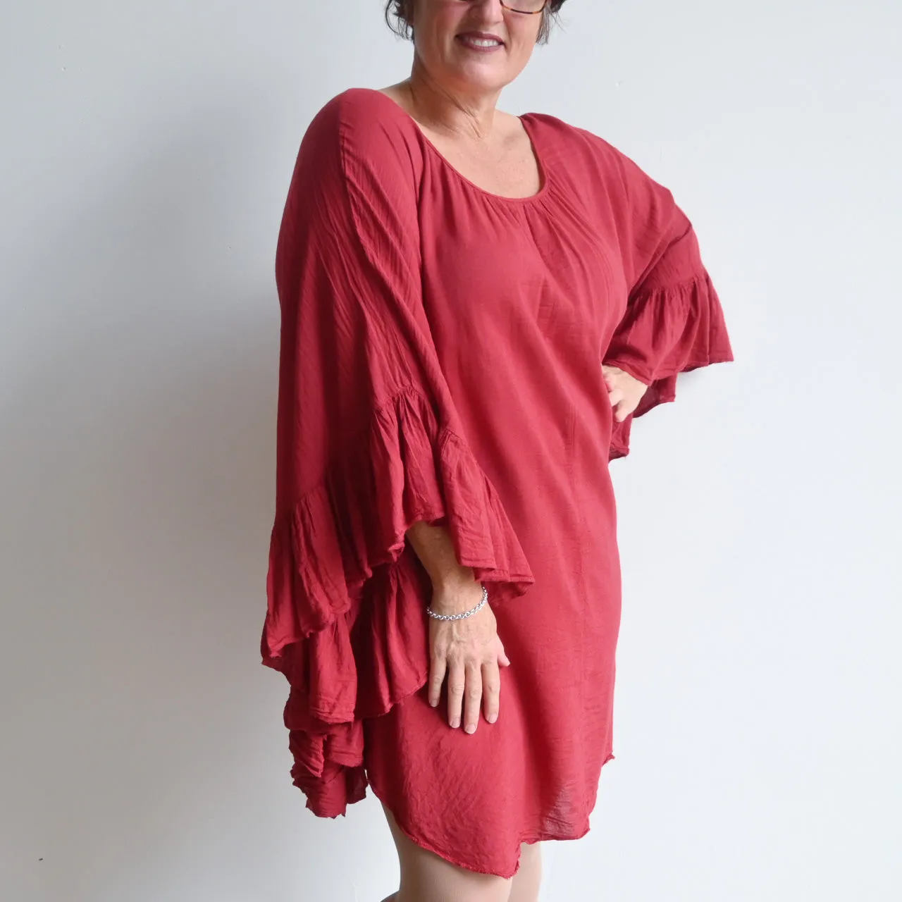 Fiesta Ruffle Kaftan