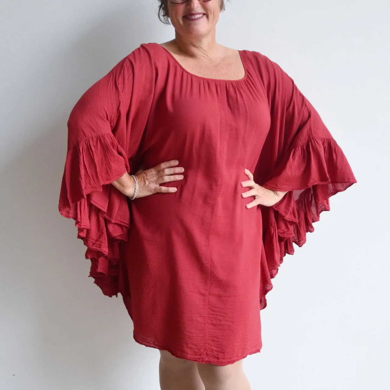 Fiesta Ruffle Kaftan