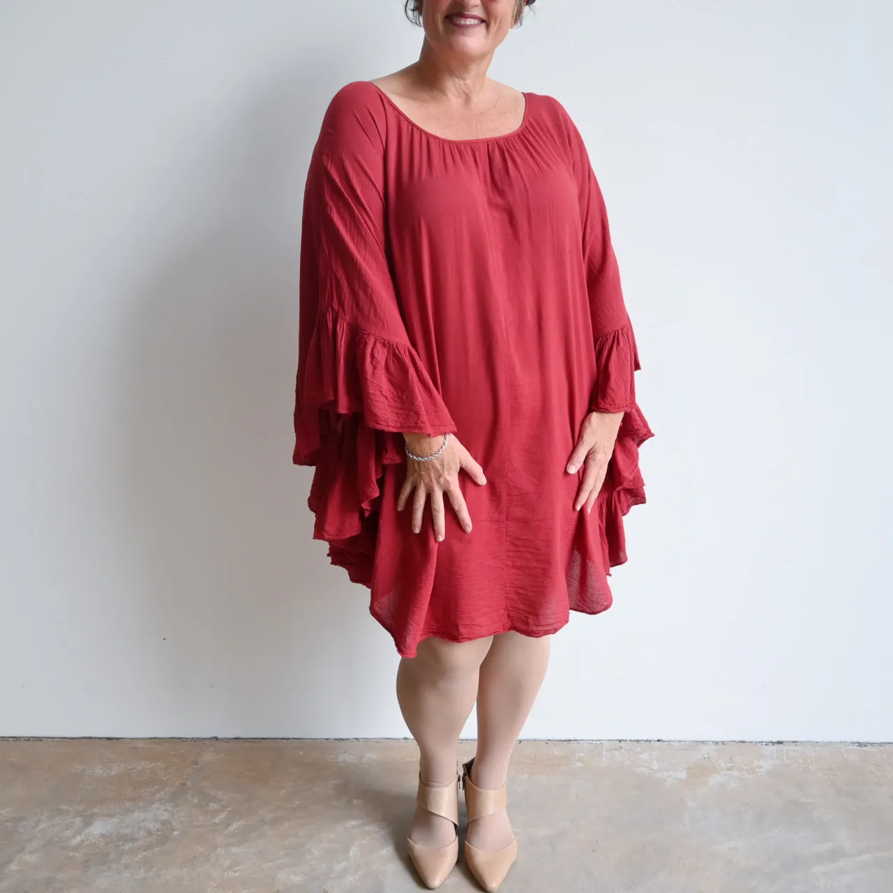 Fiesta Ruffle Kaftan