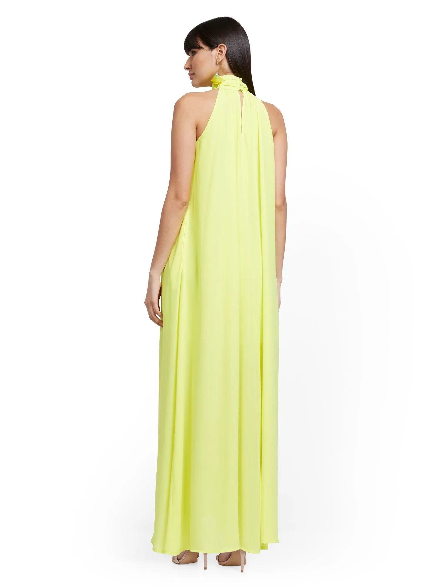 Halter Bow Maxi Dress