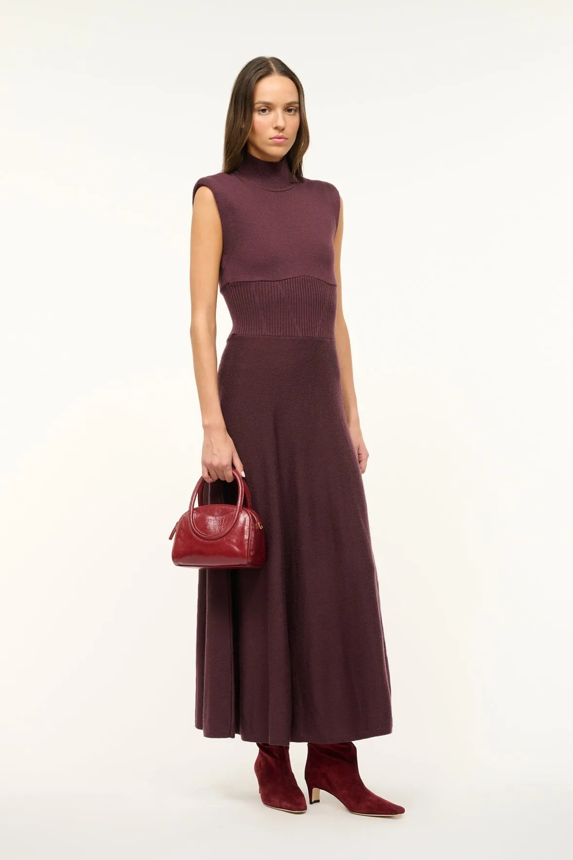 LAFAYETTE DRESS | MERLOT