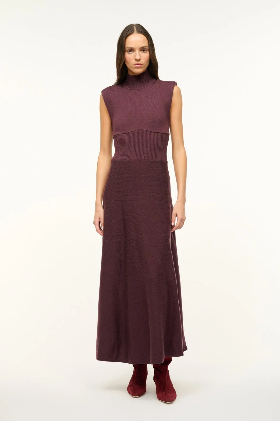 LAFAYETTE DRESS | MERLOT