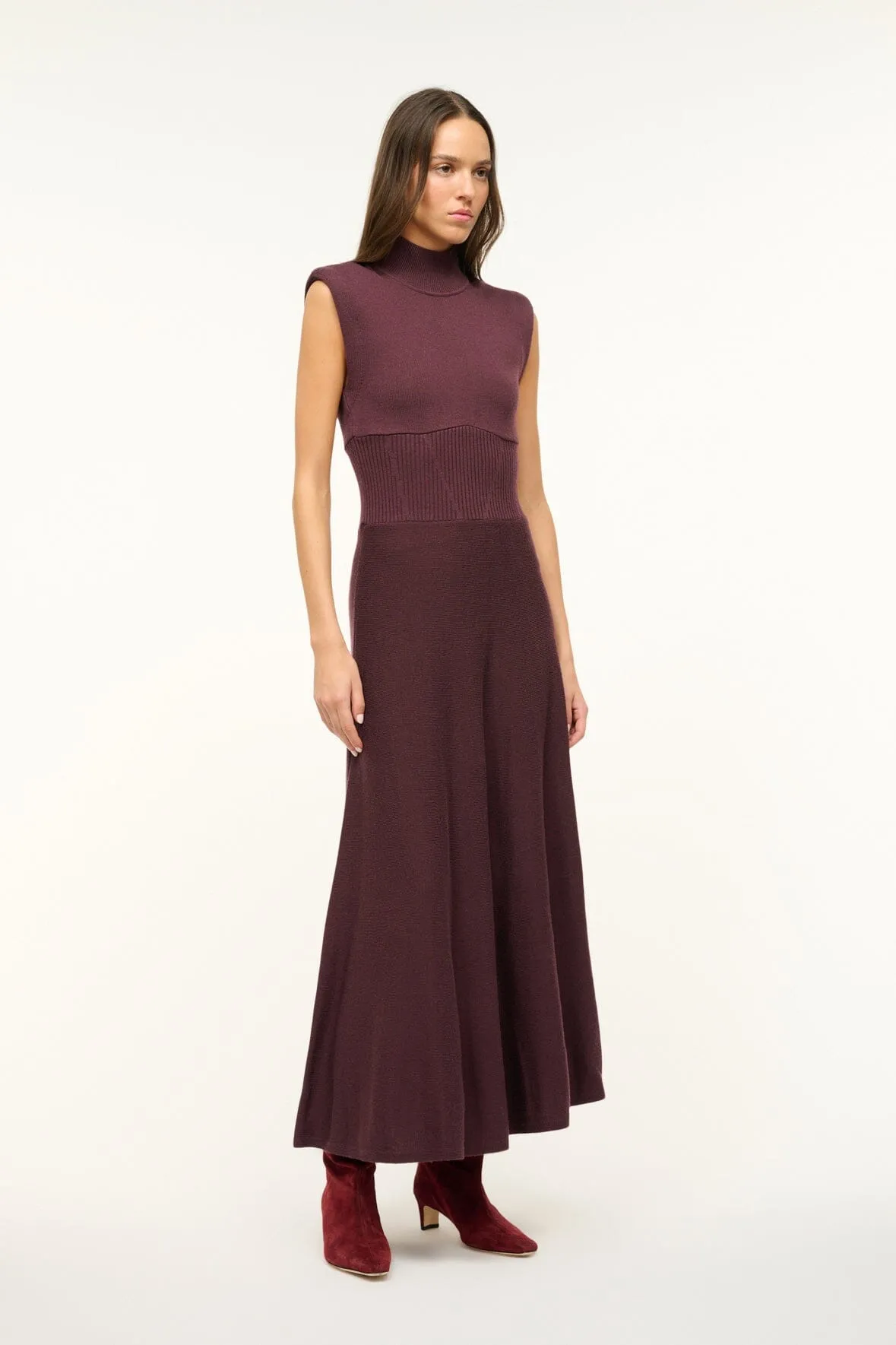 LAFAYETTE DRESS | MERLOT