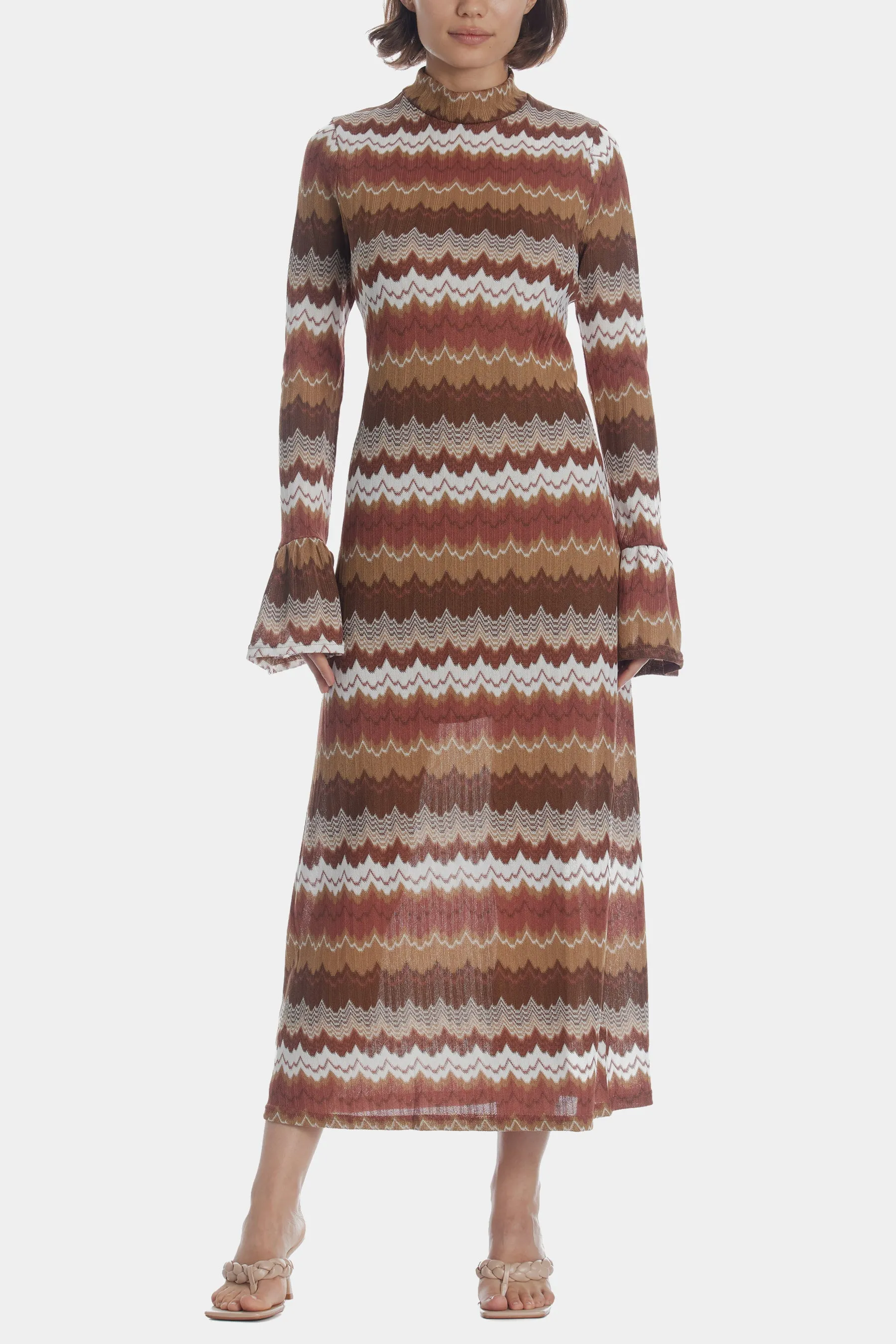 Le Voilier Wave Knit Dress