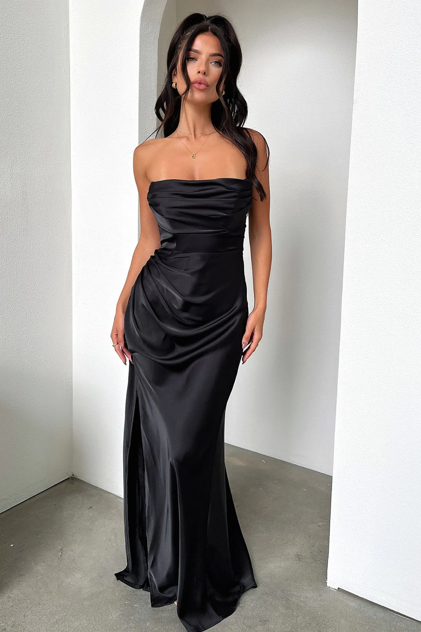 Lola Maxi Dress - Black