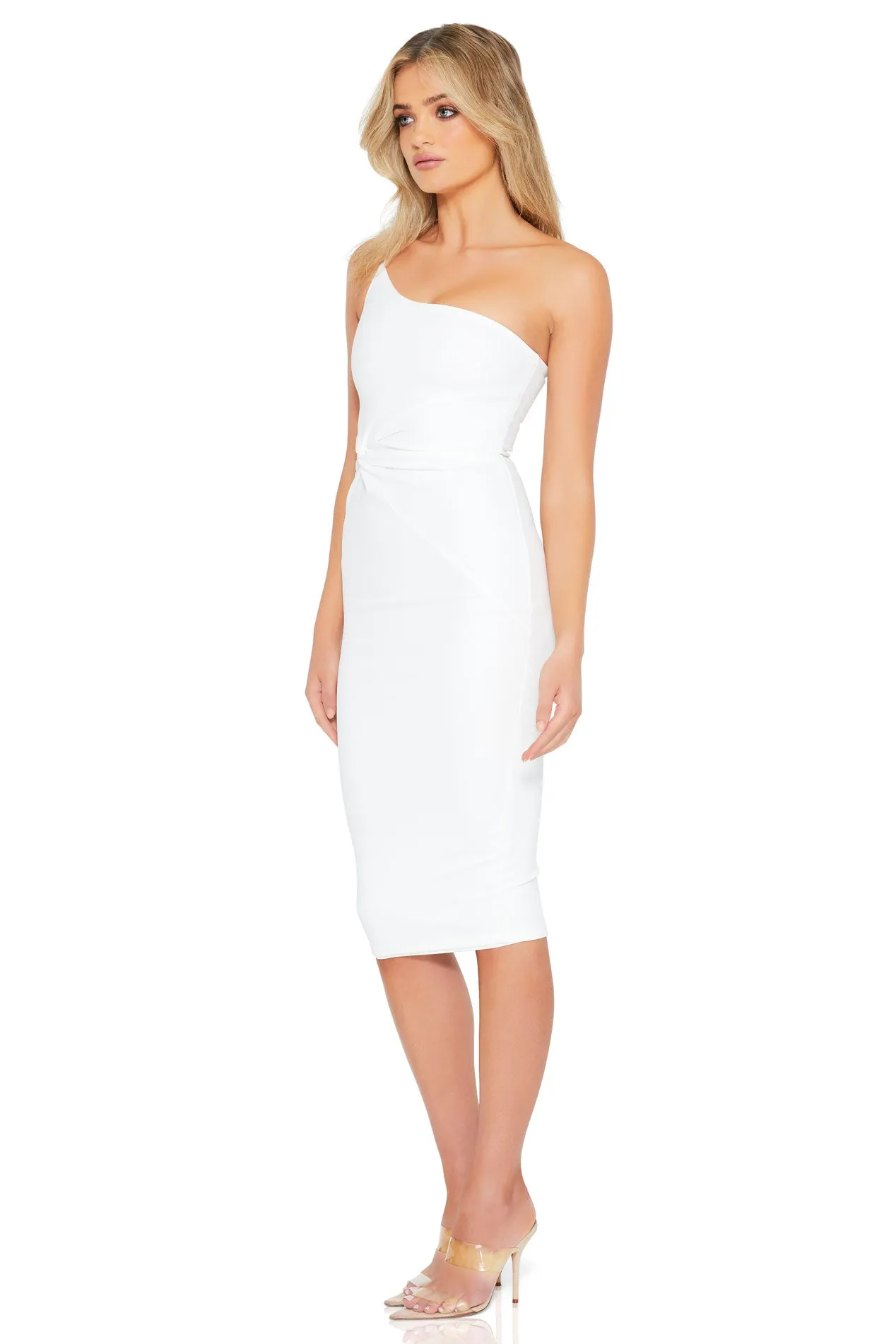 LUST ONE SHOULDER MIDI