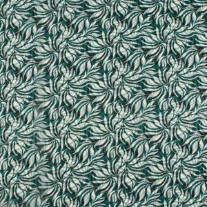 Novelty Printed Chiffon - 291 - Teal