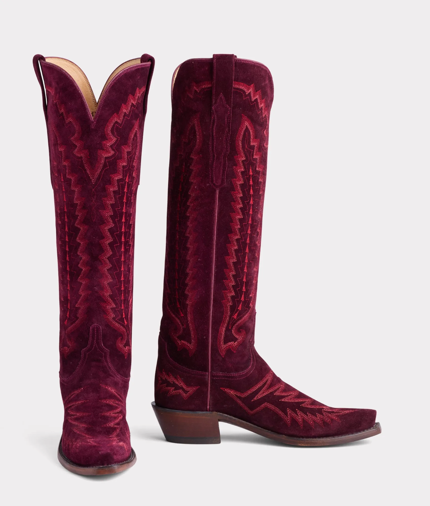 Priscilla Suede :: Garnet