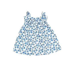 RUFFLE DRESS - BLUEBELLS