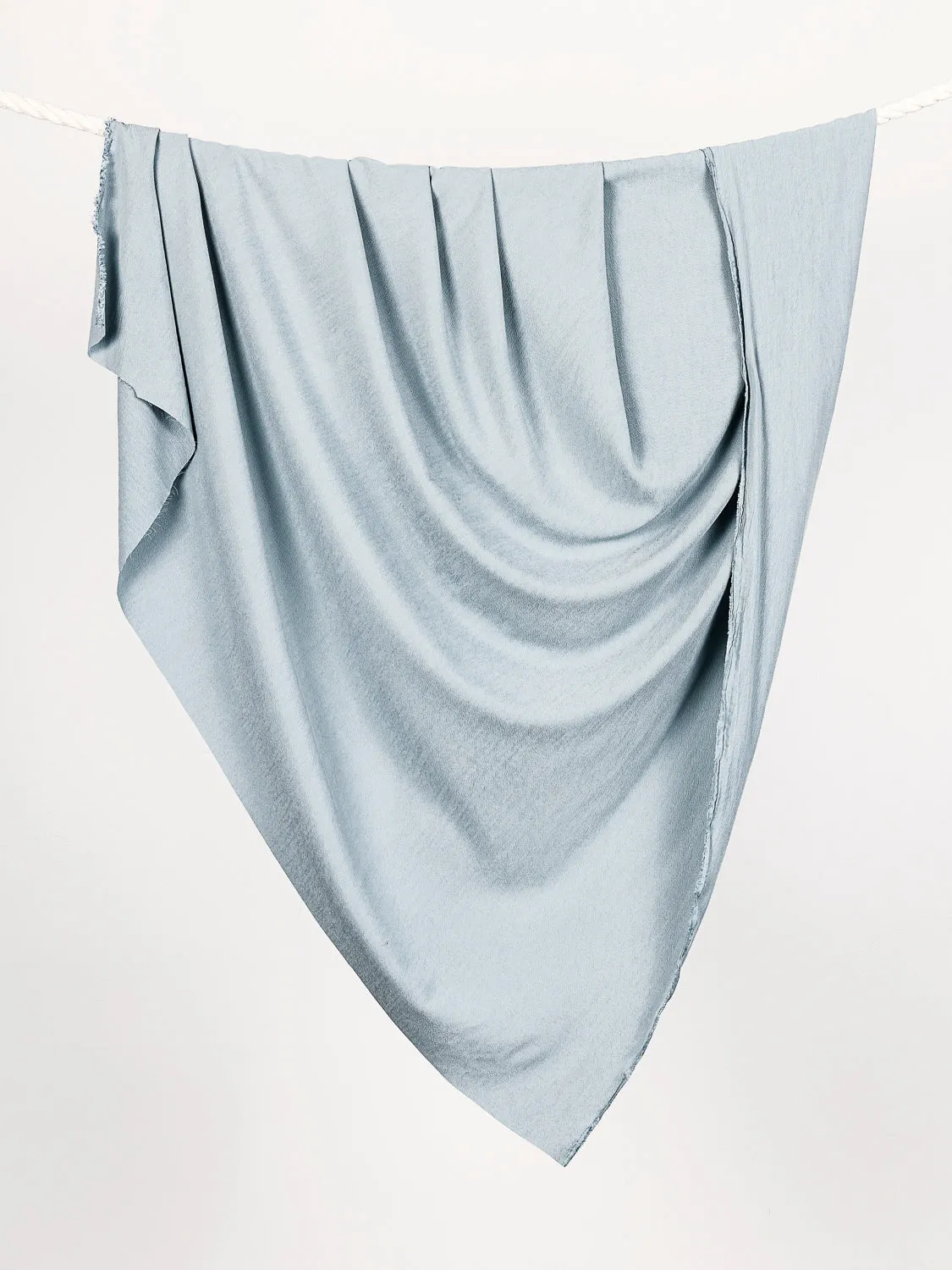 Sandwashed Textured Tencel™ Viscose - Sky